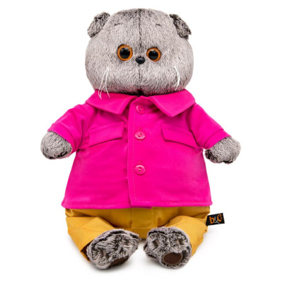 Мягкая игрушка Басик в яркой курточке 25 см Budi Basa Ks25-269 01